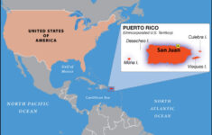 Map Of Puerto Rico And USA Answers