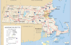 Map Of The Commonwealth Of Massachusetts USA Nations Online Project