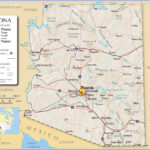 Map Of The State Of Arizona USA Nations Online Project