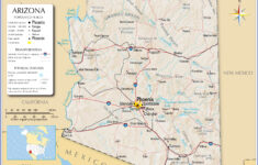 map of the state of arizona usa nations online project 2 Map Of The State Of Arizona USA Nations Online Project