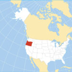 Map Of The State Of Oregon USA Nations Online Project