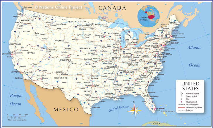USA Map Online