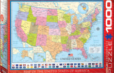 map of the united states of america 1000 piece puzzle athena posters Map Of The United States Of America 1000 Piece Puzzle Athena Posters
