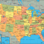 Map Of The United States Of America Mapsof