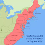 Map Of The US On July 4th 1776 Maps InterestingMaps Interesting