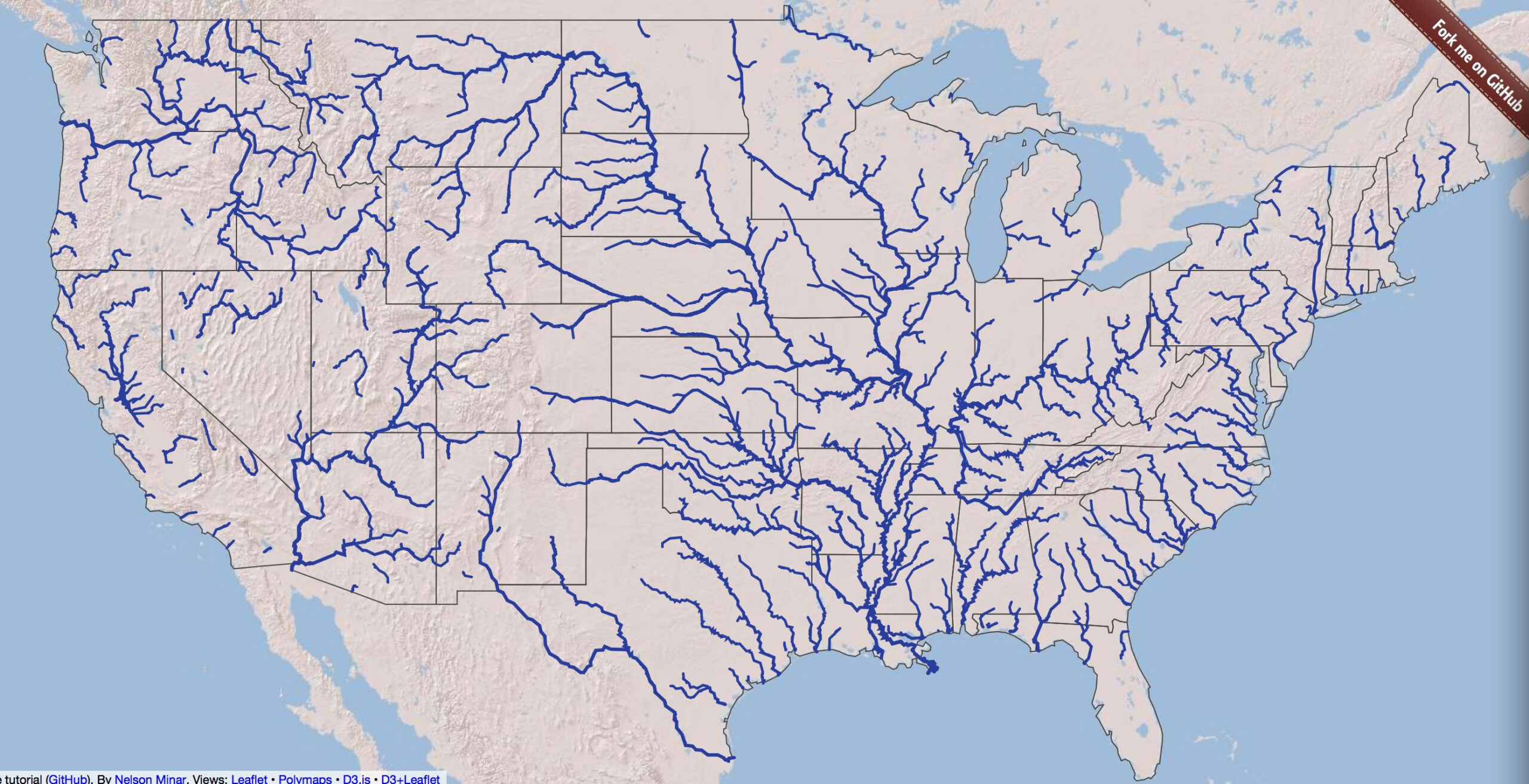 Major Rivers USA Map Printable Map Of USA