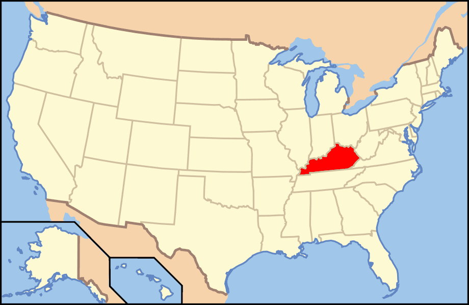 Map Of Usa Ky Mapsof