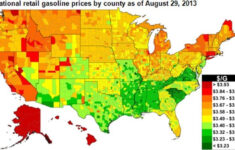 Map Reveals Current Price Of Gas Across U S Complex