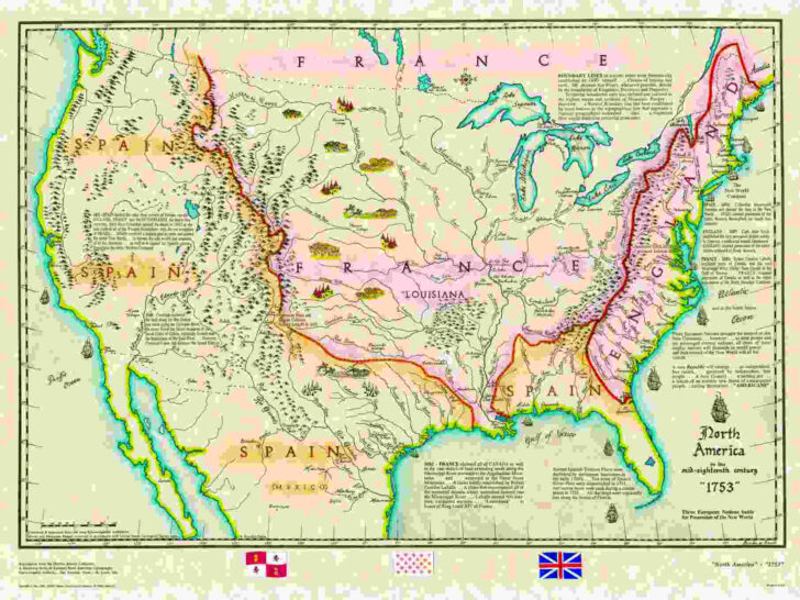 Map Of USA With Mountain Ranges