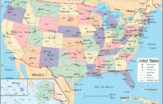 Mapa De Estados Unidos Pol tico Con Nombres Estados Y Capitales