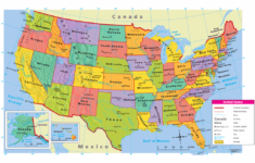 mapa de estados unidos pol tico con nombres estados y capitales Mapa De Estados Unidos Pol tico Con Nombres Estados Y Capitales
