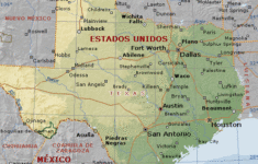 Mapa De Texas