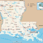 Mapa Pol Tico De Louisiana