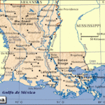 Mapas De Escolar Mapa De Louisiana