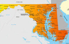 Maryland Map Guide Of The World