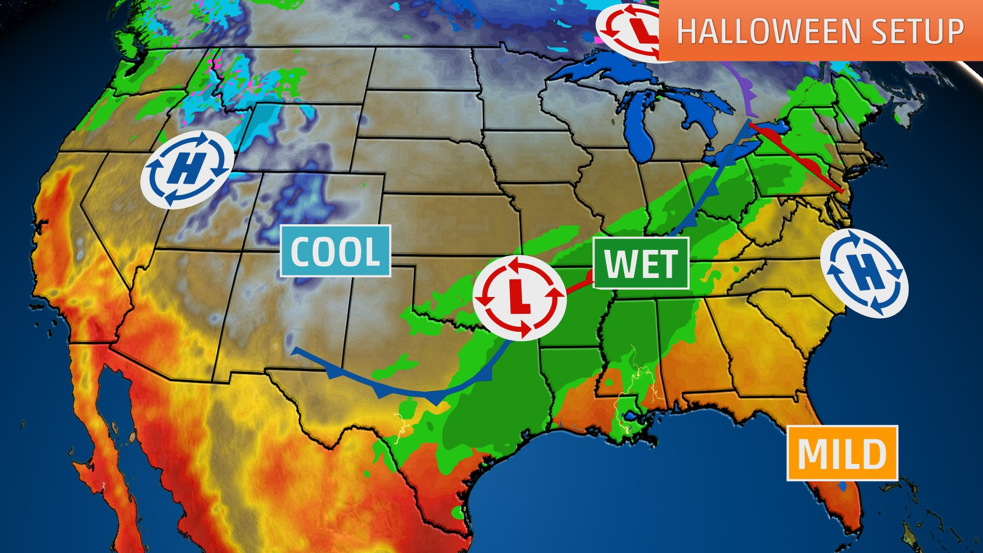 Multifaceted Storm To Bring Drenching Rain To Southern Us Through 