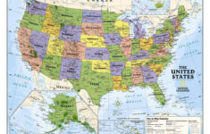 national geographic kids political usa education map gra National Geographic Kids Political USA Education Map Gra
