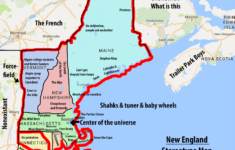 New England Stereotypes Map Vivid Maps