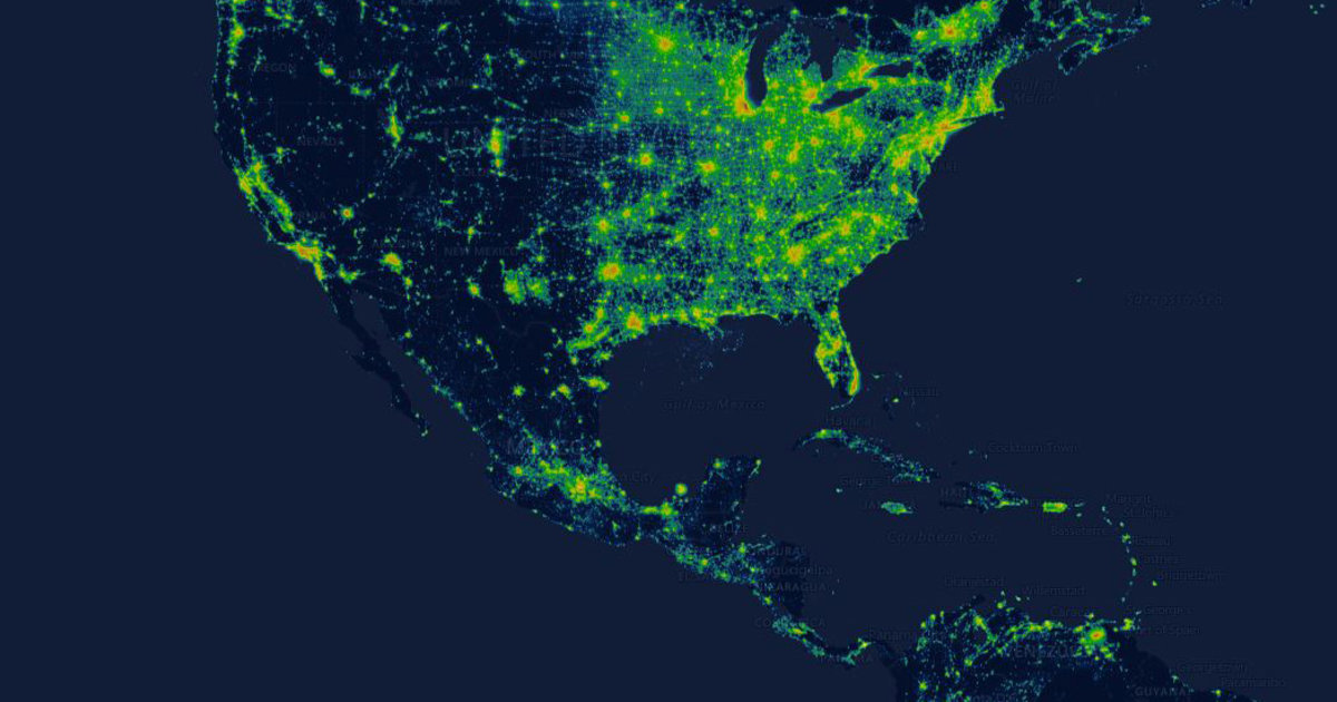 New Interactive Map Shows How Light Pollution Affects Your Hometown