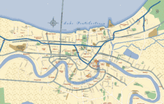 New Orleans Map TravelsFinders Com