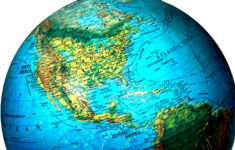 North America Globe Big