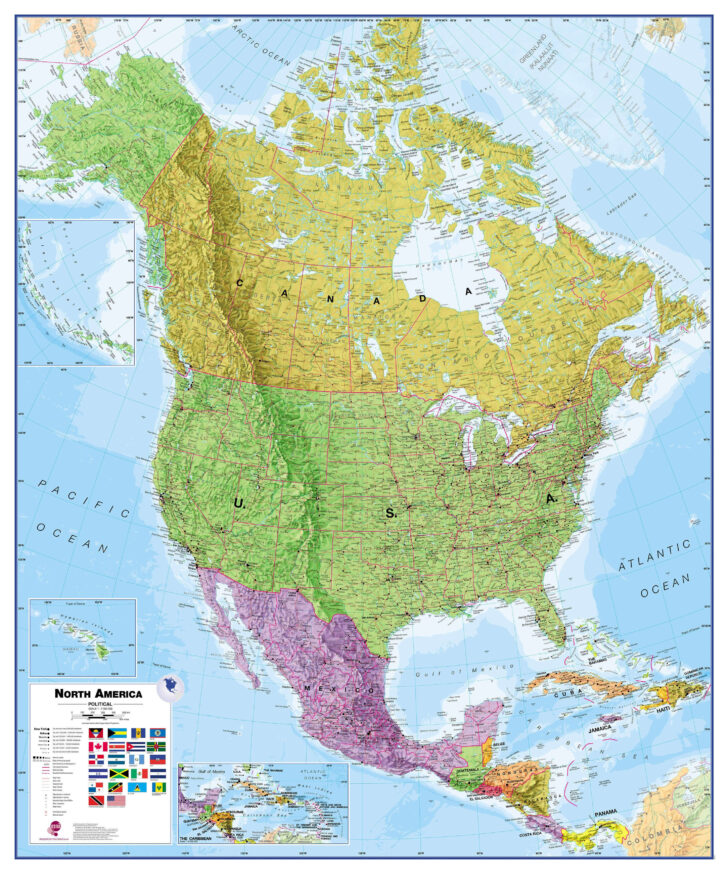 North USA Map