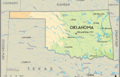 Oklahoma Map And Oklahoma Satellite Image