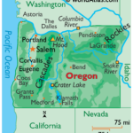 Oregon Maps Facts World Atlas