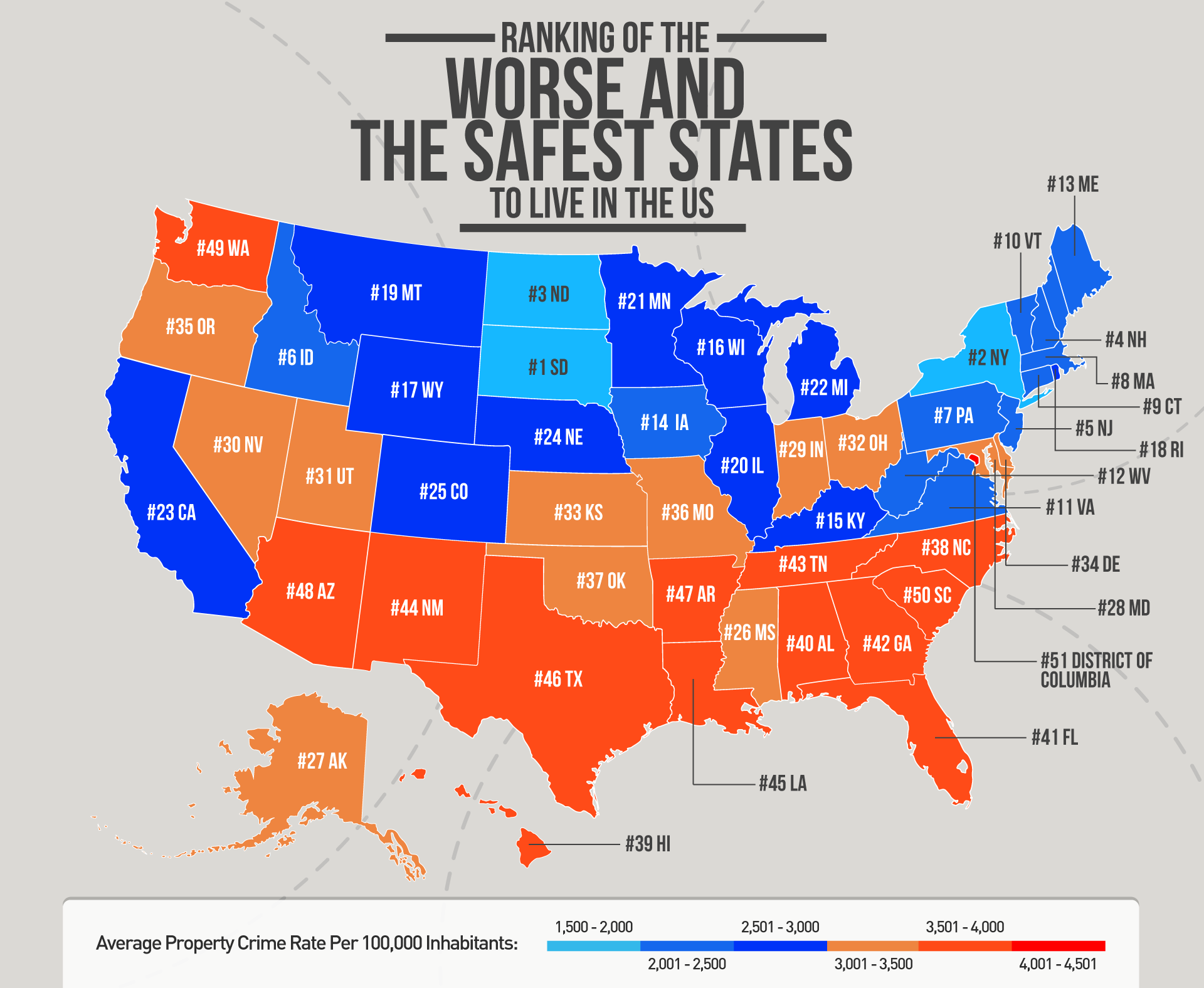  OS The Worse And Safest States To Live In The US 1920x1576 Pix 
