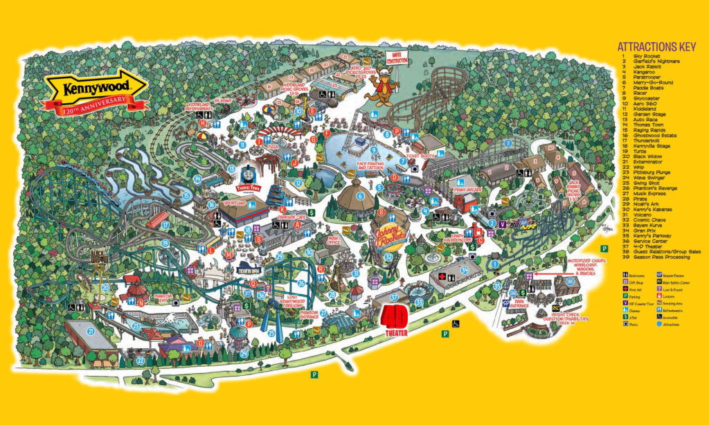 park-map-kennywood-amusement-park-theme-park-map-theme-park-printable