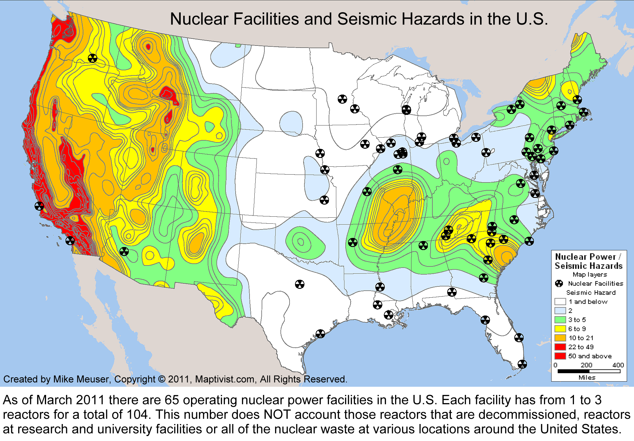 Power Plant Map Nuclear Reactor