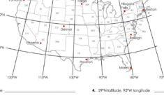 Printable Map Of United States With Latitude And Longitude Lines