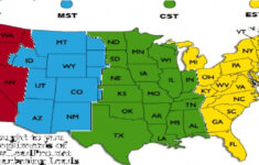 printable map of us time zones zone florida united states printable Printable Map Of Us Time Zones Zone Florida United States Printable