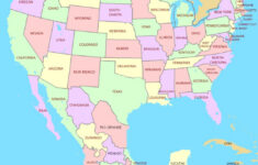 Printable Map Of Usa And Mexico Printable US Maps