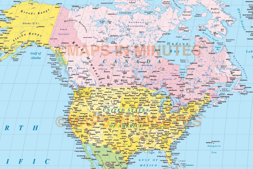 Printable Us Map With Latitude And Longitude And Cities Printable US Maps