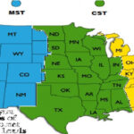 Printable Us Time Zone Map Printable Maps