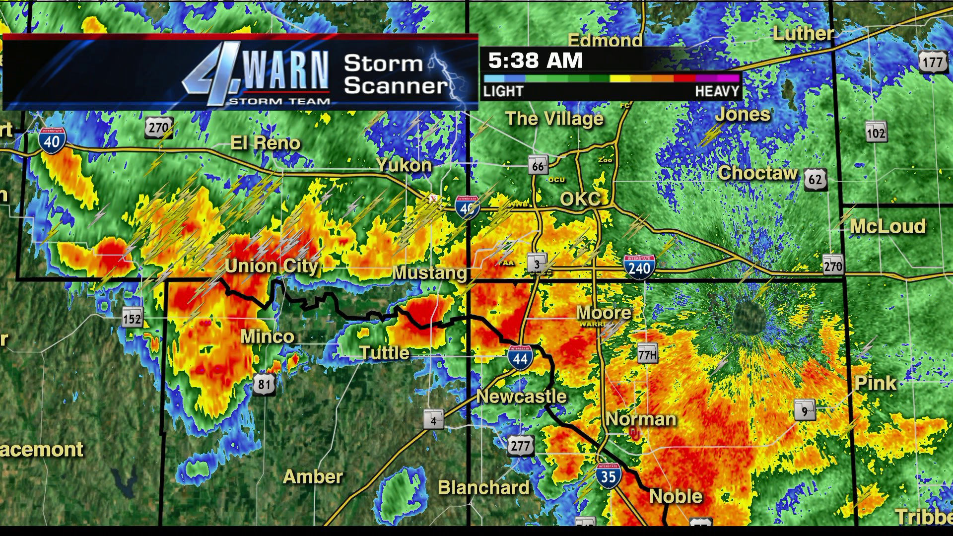 RADAR Follow Rain Storms Across The State On Live Radar KFOR 