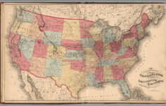 railroad map of the united states david rumsey historical map collection Railroad Map Of The United States David Rumsey Historical Map Collection