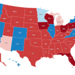 Red And Blue Map 2016 The New York Times