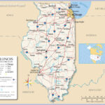 Reference Maps Of Illinois USA Nations Online Project
