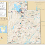 Reference Maps Of Utah USA Nations Online Project