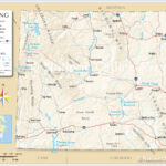 Reference Maps Of Wyoming USA Nations Online Project