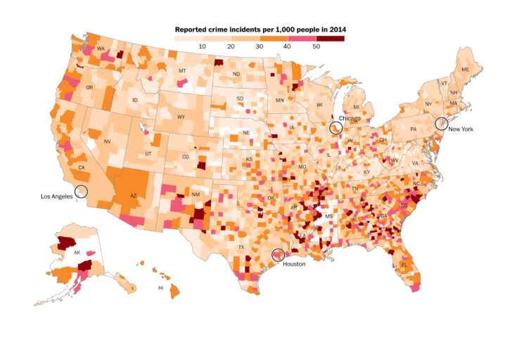USA Crime Map