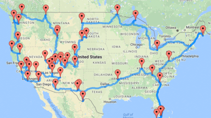 Best Road Maps USA