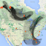 Smoke From Alberta Fires Affects The U S May 7 2016 Wildfire Today