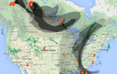 Smoke From Alberta Fires Affects The U S May 7 2016 Wildfire Today