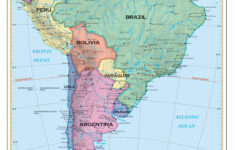 South America Essential Classroom Wall Map KAPPA MAP GROUP