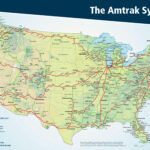 The Amtrak System Map MapPorn