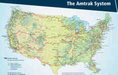 The Amtrak System Map MapPorn