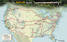 The Amtrak System This Would Be Such A Fun Way To Vacation And See